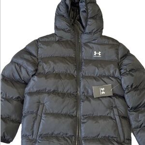 Under Armour Black Puffer Jacket for Kids